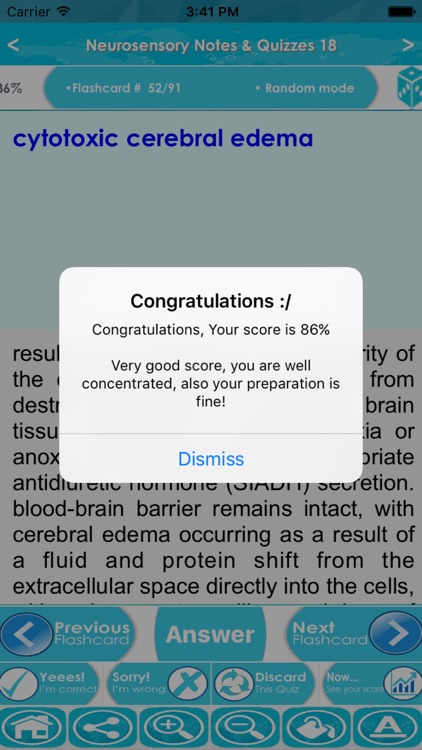 Neurosensory Exam Prep App : Study Notes & Quizzes screenshot-4