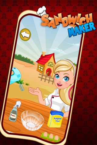 Sandwich Maker– Fast food cooking games for kids screenshot 2