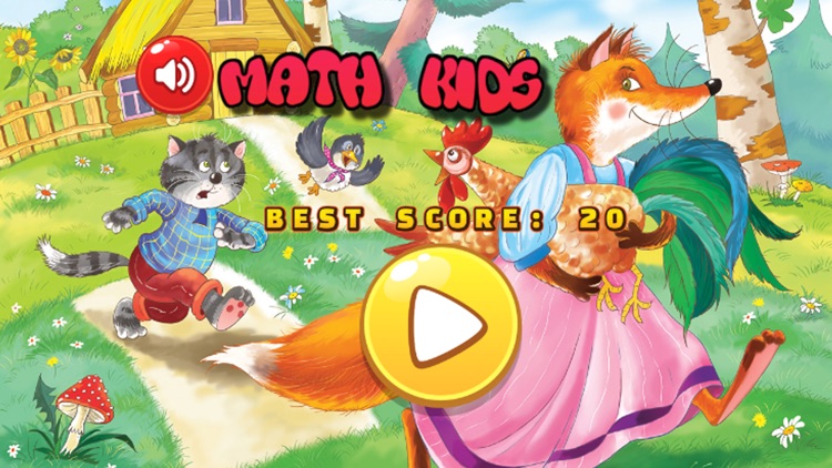 Math Kids Games - Cartoon Tale for 3 4 5 Year Olds