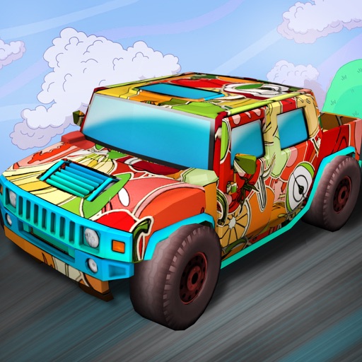 Hamvee Racing Trail- Monster Truck Racing for Kids iOS App