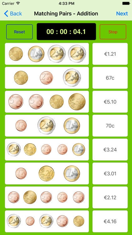 Money Maths - EUR