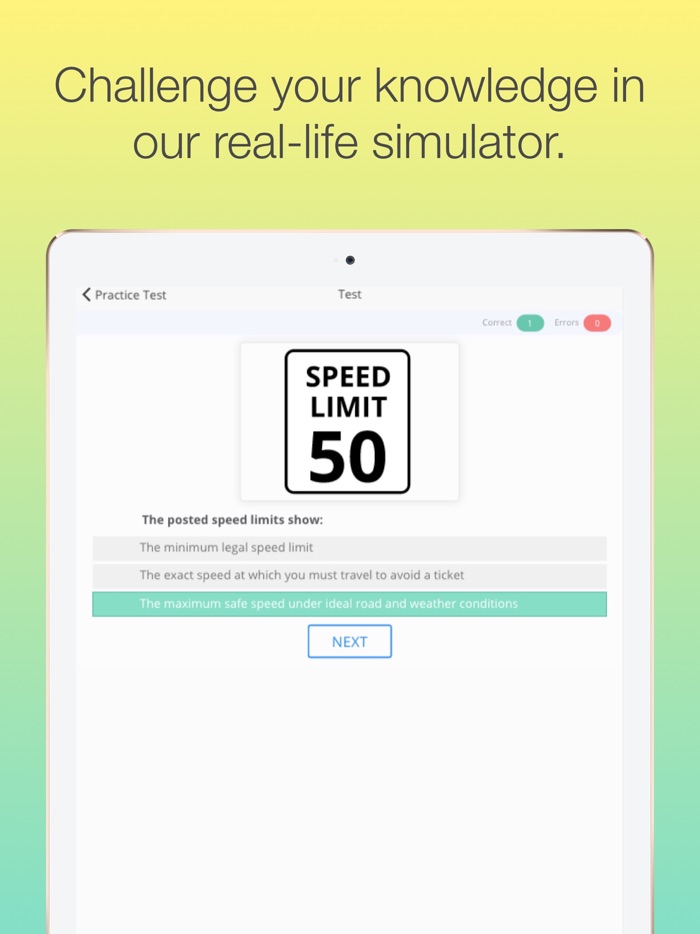New Jersey DMV - Permit test