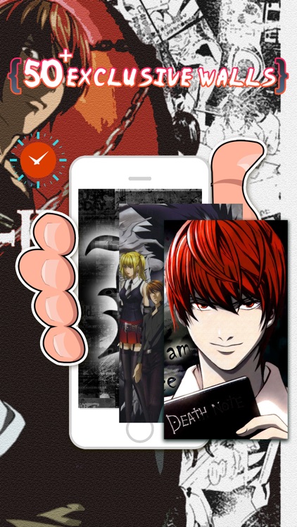 Clock Manga & Anime Wallpapers " for Death Note "