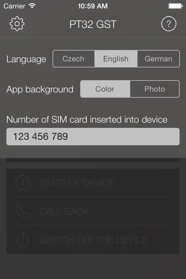 PT32 GST - GSM termostat screenshot 4