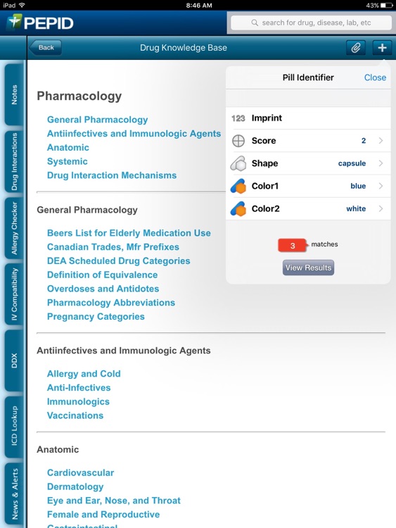 PEPID® for iPad