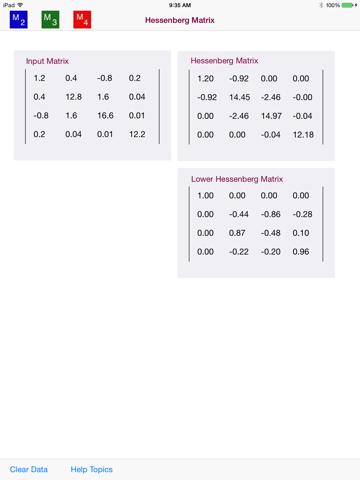 Hessenberg Matrix Education Hessenberg Matrix
