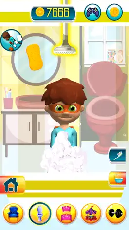 Game screenshot Talking Superhero Man apk