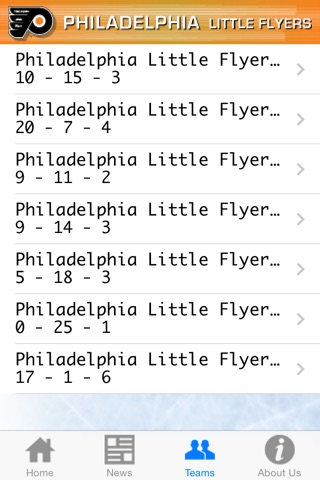 Philadelphia Little Flyers Hockey screenshot 3