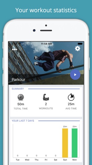 Parkour Workout Challenge PRO - Gain speed,agility(圖2)-速報App