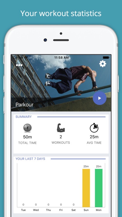 Parkour Workout Challenge PRO - Gain speed,agility