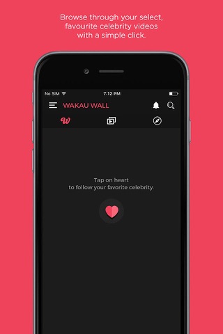 Wakau – CELEBRITY VIDEO BLOGGING PLATFORM screenshot 2