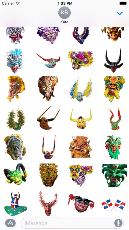 Dominican Carnival Masks