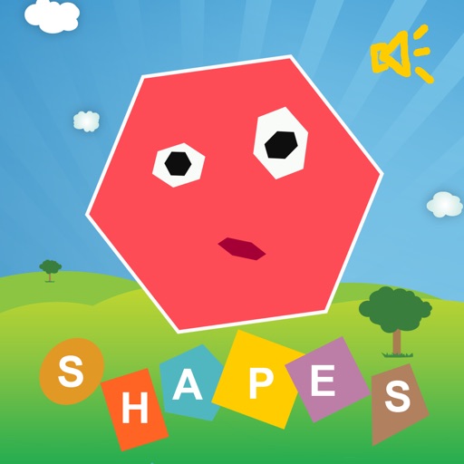 Magic Shapes-Kids First Geometry Self-Studying App Icon