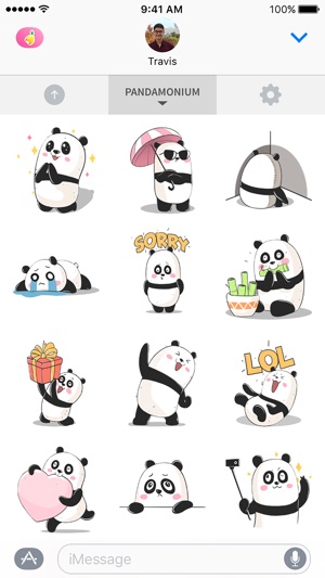 Lemonade stickers for iMessage