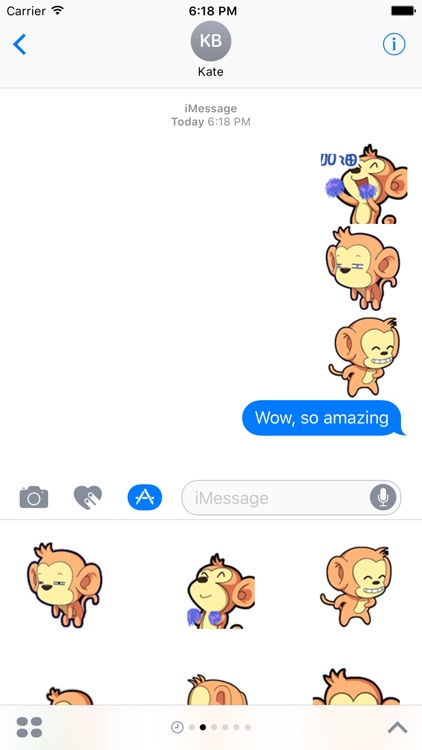 Naughty Monkey Sticker Pack