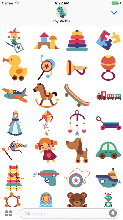 ToySticker - stickers for children, toys