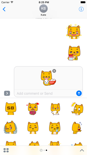 Boring Cat - Animated Stickers And Emoticons(圖1)-速報App