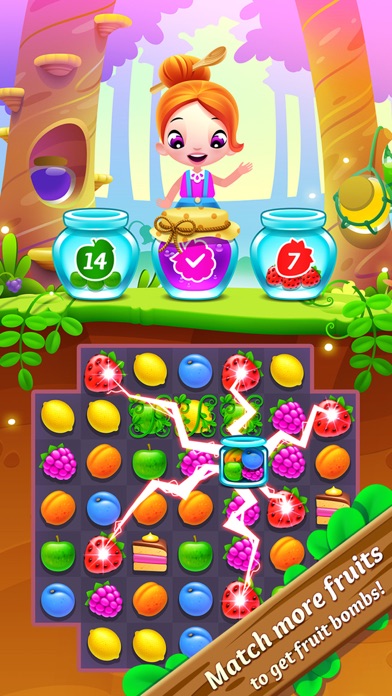 FOREST JAM - FRUITS BLAST 1.05 IOS GAME GIẢI TRÍ FOREST JAM - FRUITS BLAST 1.05 IOS