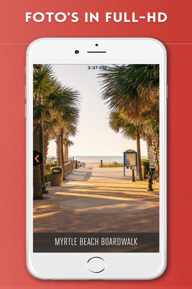 Myrtle Beach Travel Guide and Offline Street Map screenshot 2