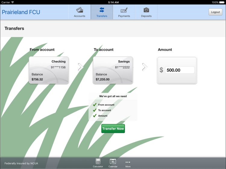 Prairieland FCU screenshot-3