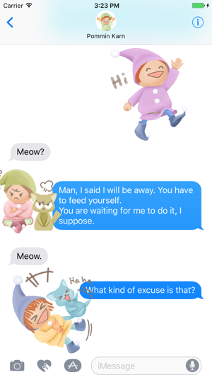 Pommin and the Kitty Gang Stickers for Messages(圖1)-速報App