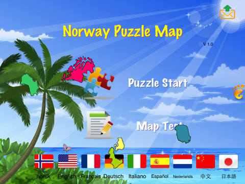 Norway Puzzle Map screenshot 3
