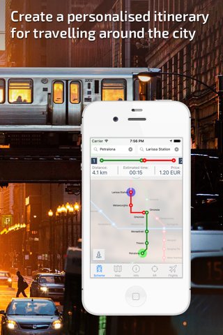 Athens Subway Guide and Route Planner - náhled