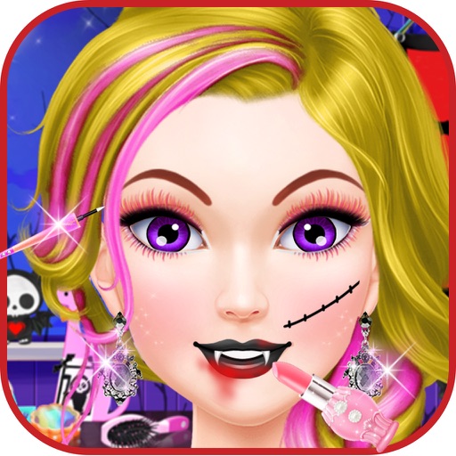 Halloween Makeover Girls iOS App