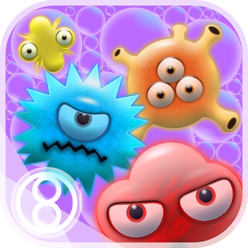 Soap bubbles vs microbes iOS App