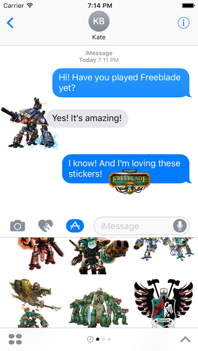 Warhammer 40,000: Freeblade - Sticker Packのおすすめ画像2