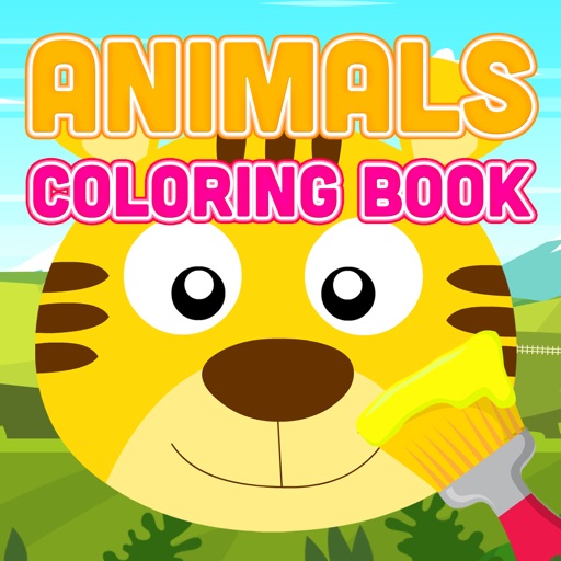Animals Coloring Book Kids Game iOS App