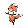 Fox Girl Beautiful Sticker For iMessages