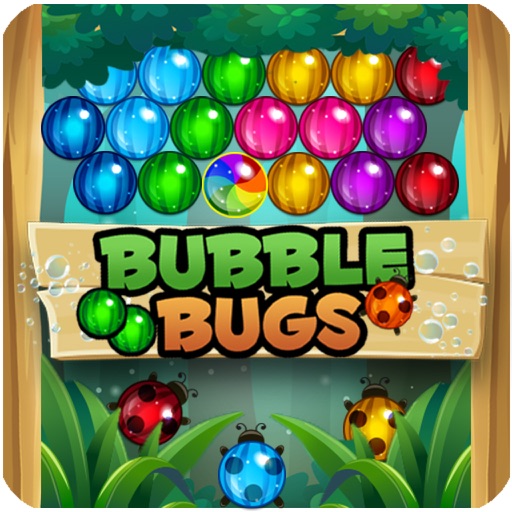 Bubble Bugs - The New Adventures Jungle Shooter Puzzle Game Icon