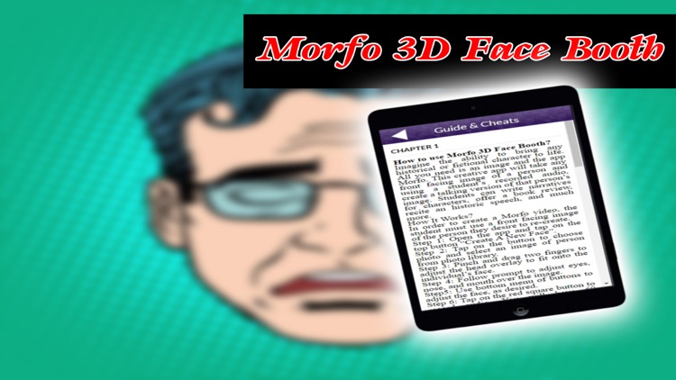 App Guide for Morfo 3D Face Booth