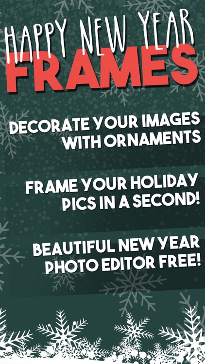 Happy New Year Frames – Camera Photo Studio Editor