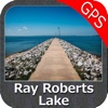 Ray Roberts Lake Texas GPS fishing spot & chart