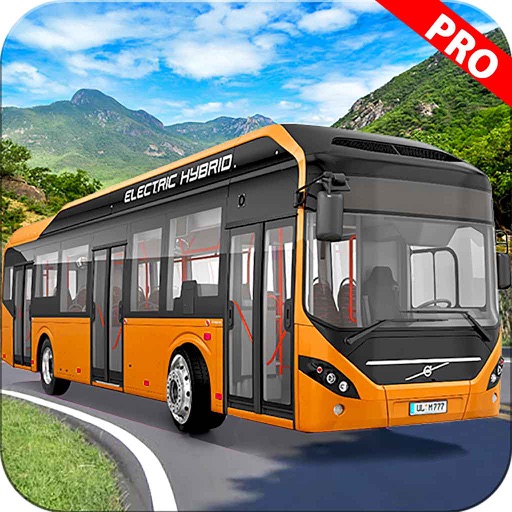 Hill Side Bus Driving Pro Icon
