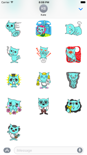 Funny Blue Cats(圖2)-速報App