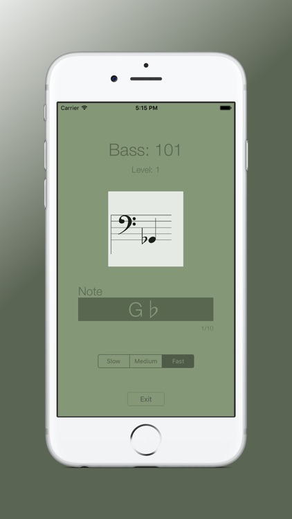 Sheet Music Trainer Bass