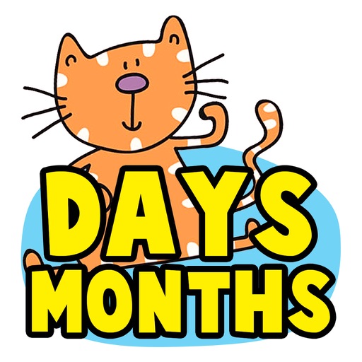 Days And Months Learning For Toddlers iOS App