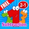 This Free Basic Math Subtraction for Kindergarten and First Grade is really a great educational application for both kindergarten and first grade