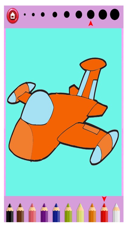 Airplanes Jets Coloring Book - Airplane game