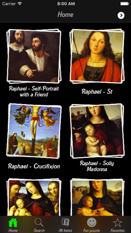 Raphael Artworks Info! screenshot-3