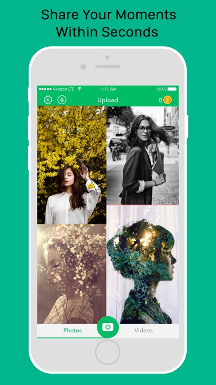 Snap Upload for Snapchat - Camera roll upload