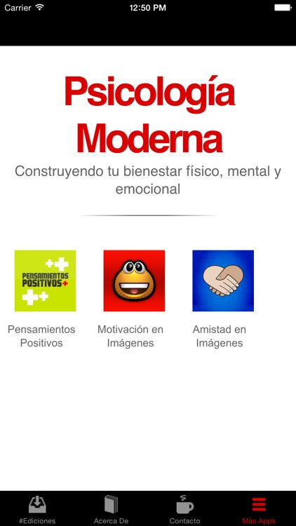Revista Psicología Moderna screenshot-4