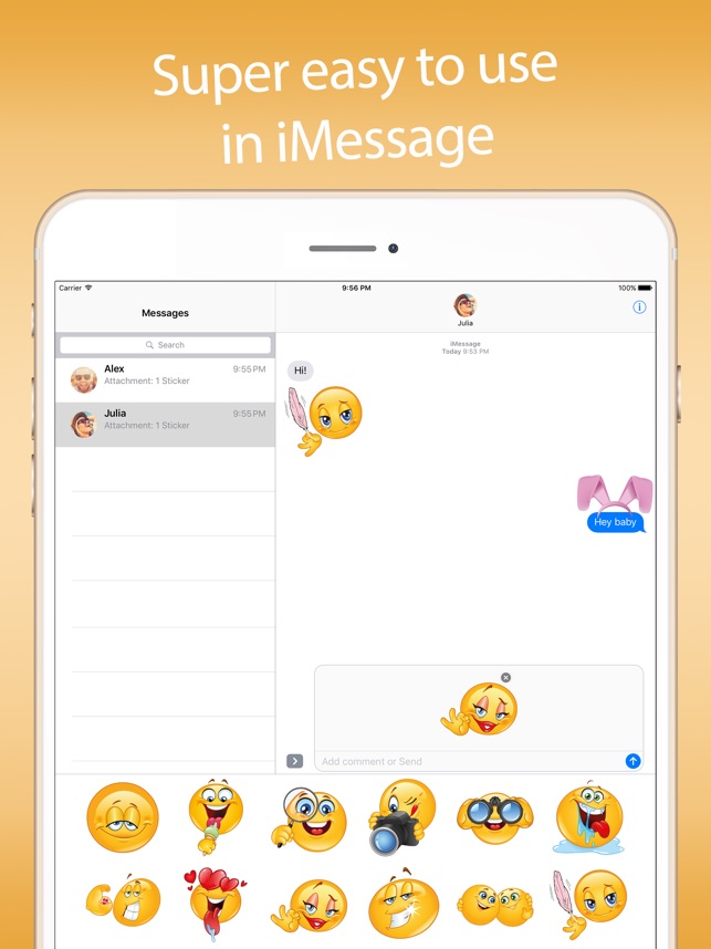 naughty imessage stickers