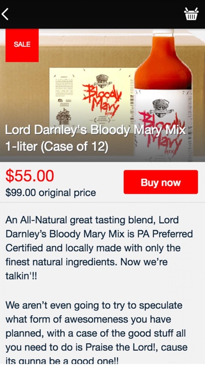 Lord Darnley's Bloody Mary Mix