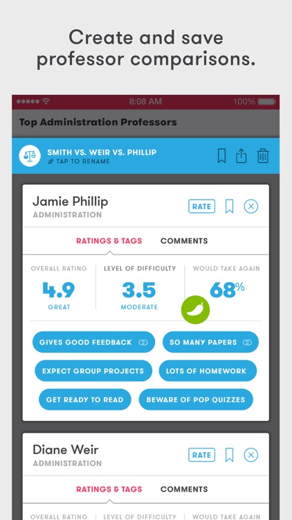 Rate My Professors – Find the Right Professor screenshot-3
