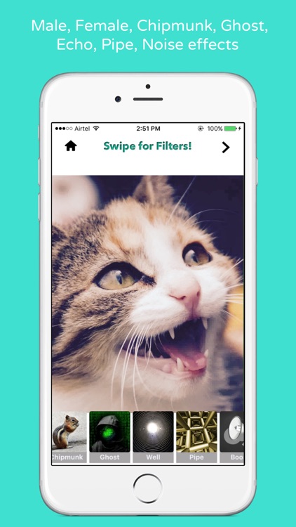 Video Voice Editor - Special Sound Effects for Videos and Filters for Sharing to Social Media