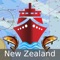 GPS Marine Charts App offers access to charts covering New Zealand waters